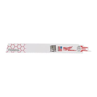 Milwaukee Heavy duty reciprozaagbladen voor metaal TORCH 230 x 14 Tpi - 25 stuks - 48008787