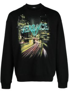 Versace sweat City Lights - Noir