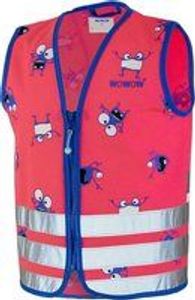 Wowow Reflectievest kids goyo jacket maat s roze