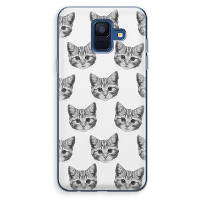 Kitten: Samsung Galaxy A6 (2018) Transparant Hoesje
