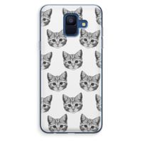 Kitten: Samsung Galaxy A6 (2018) Transparant Hoesje