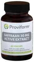 Proviform Saffraan 30 mg active extract 60 Vegetarische capsules