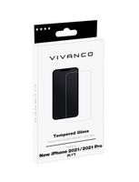 Vivanco 2D Screenprotector (glas) iPhone 13, iPhone 13 Pro 1 stuk(s) 2DGLASVVIPH2021/2021P - thumbnail