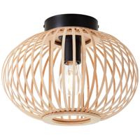 Brilliant Houten plafondlampEnca Ø 30cm - 92859/09