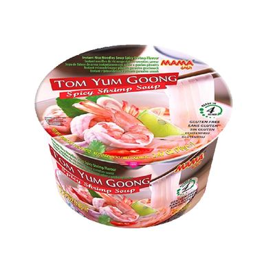 Mama - Instant Rijst Noedel Soep Tom Yum Goong - 6 stuks