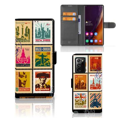Samsung Galaxy Note20 Ultra | Flip Cover | Postzegels