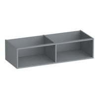 Brauer Flourish - Bijkast - 120 cm - met 2 Opbergvakken - Mat Grijs