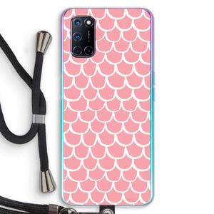 Dakpannetjes: Oppo A72 Transparant Hoesje met koord
