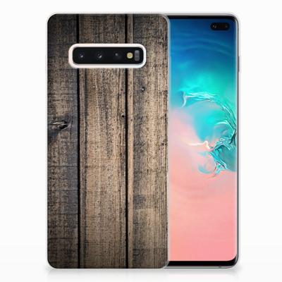 Samsung Galaxy S10 Plus | Bumper Hoesje | Steigerhout