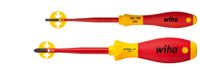 Sleufkop Xeno-schroevendraaierset SoftFinish electric slimFix, 2-delig Wiha