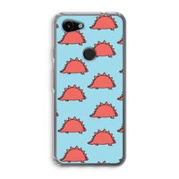 Dinosawrr: Google Pixel 3a Transparant Hoesje