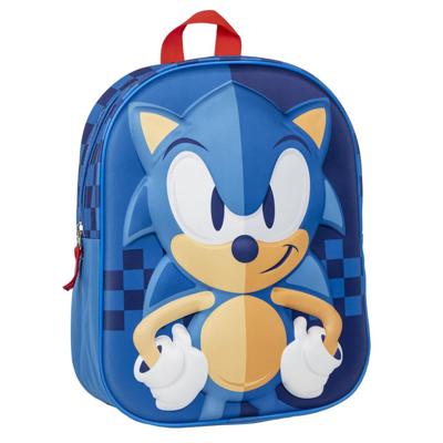 Sonic the Hedgehog Spin Dash 3D rugzak, tas 31 cm