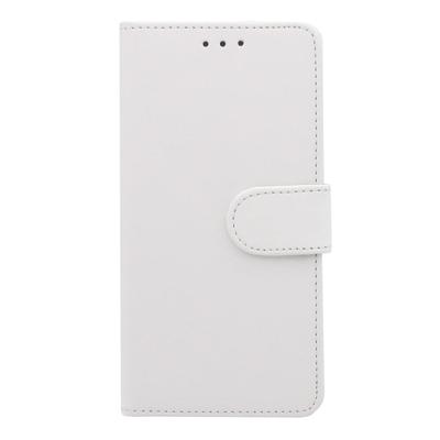 Huawei P20 Telefoonhoesje Wit met Opbergvakjes | Portemonnee hoesje