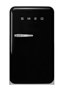 Smeg 50's Style koelkast Vrijstaand 135 l E Zwart
