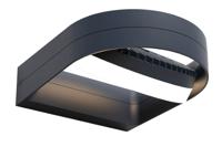 Lutec Design wandlampFele antraciet - 5196301118