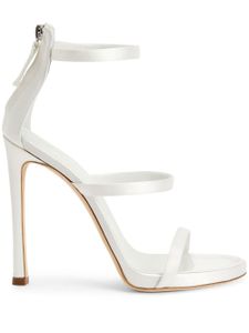 Giuseppe Zanotti sandales en cuir Harmony 120 mm - Blanc