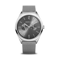 Bering 17140-009 Ultra Slim 40mm Silver Grey Horloge - thumbnail