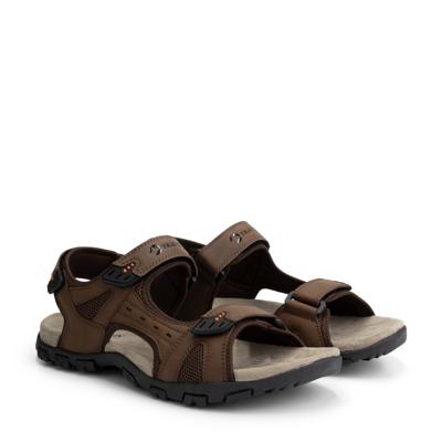 Travelin&apos; Men - straps ankle - Bruin - Maat 43