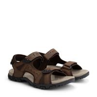 Travelin&apos; Men - straps ankle - Bruin - Maat 43