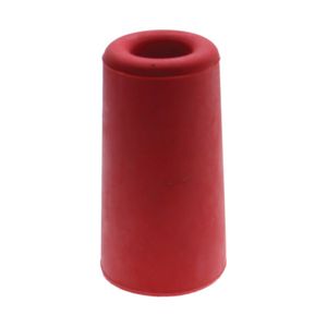 Deurbuffer rubber rood 35mm