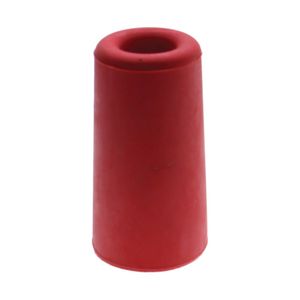 Deurbuffer rubber rood 75mm