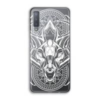 Oh Deer: Samsung Galaxy A7 (2018) Transparant Hoesje