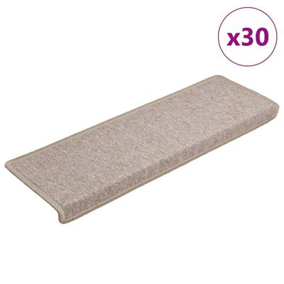 Trapmatten 65x21x4 cm taupe 30 st