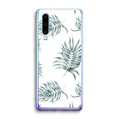 Simple leaves: Huawei P30 Transparant Hoesje