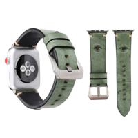 Voor Apple Watch Series 3 & 2 & 1 42mm eenvoudige mode koeienhuid grote ogen patroon horlogebandje Voor Apple Watch Series 3 & 2 & 1 42mm eenvoudige mode koeienhuid grote ogen patroon horlogebandje