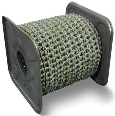 RK Chain 428 kro 2400 c green/black open spin.