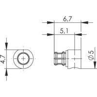 Telegärtner J01391A0001 J01391A0001 N-connector Koppeling, haaks 50 Ω 1 stuk(s)