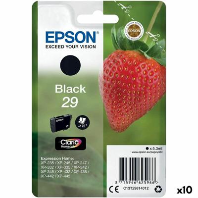 Originele inktcartridge Epson 29 XL Zwart (10 Stuks)