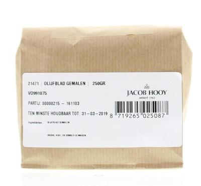 Jacob Hooy Olijfblad gemalen 250 Gram