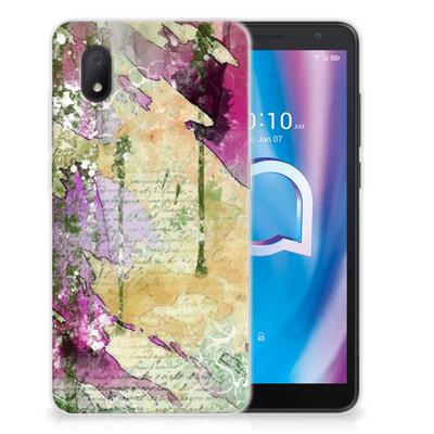 Smartphone hoesje Alcatel 1B (2020) Letter Painting