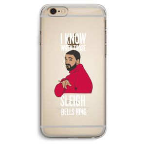 Sleigh Bells Ring: iPhone 6 Plus / 6S Plus Transparant Hoesje