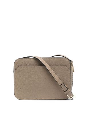Valextra sac à bandoulière en cuir grainé - Tons neutres