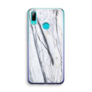 Gestreepte marmer: Huawei P Smart (2019) Transparant Hoesje