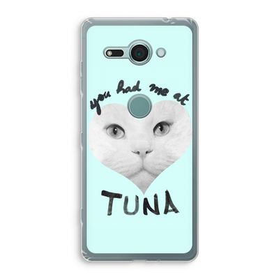 You had me at tuna: Sony Xperia XZ2 Compact Transparant Hoesje