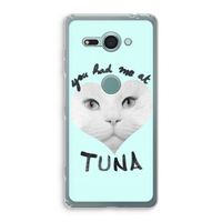 You had me at tuna: Sony Xperia XZ2 Compact Transparant Hoesje