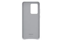 Samsung Leather Cover Cover Samsung Galaxy S20 Ultra 5G Grijs Stootbestendig - thumbnail