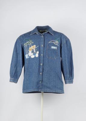 Baggy Shirt in Blue size XL