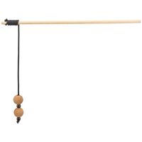 Trixie Speelhengel met ballen - Kurk / Hout - 40 cm