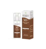 Suncare amber tinted face sunscreen SPF30