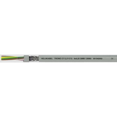 HELU 16033-500 Datakabel LiYCY 10 x 0.75 mm² Grijs 500 m