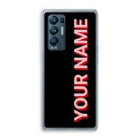 Namecase: Oppo Find X3 Neo Transparant Hoesje