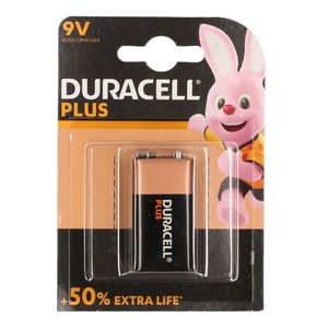 Duracell Plus 100 Wegwerpbatterij 9V Alkaline