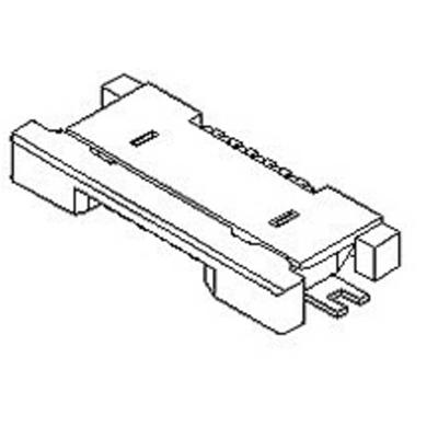 Molex 54548-1671 FFC/FPC-aansluiting Inhoud: 1 stuk(s) Tape on Full reel
