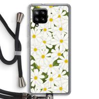 Summer Daisies: Samsung Galaxy A42 5G Transparant Hoesje met koord