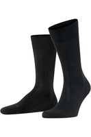 FALKE Sensitive Sokken zwart, Effen - thumbnail