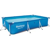 Zwembad steel pro rechthoek 300 Zwembad